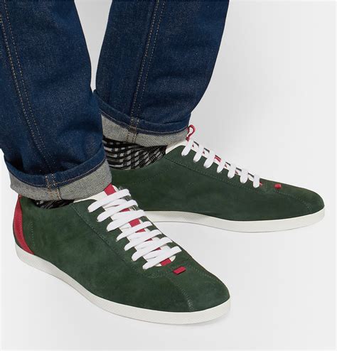 chaussure gucci basse|gucci men shoes suede.